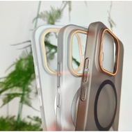 New Ultra Thin Matte Magnetic Case Phone for IP 16 Pro Max