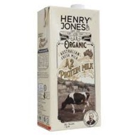 Henry Jones Organic UHT Australian Fresh A2 Protein Milk 1L
