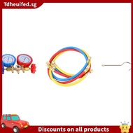 [In Stock]Manifold Gauge Set, 3 Way AC Diagnostic Manifold Gauge Set for R410A/R22/R134A/R404A Refri