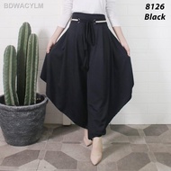 【NEW stock】✶◎Long KULOT PANTS 8126 Women PANTS KULOT Women BAGGY PANTS | CELANA PANJANG KULOT PANJANG 8126 CELANA WANITA