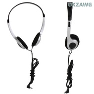 PINCHMY Earphones, Universal Metal Headset, Y2k Retractable Vintage ABS Head Mounted Headphones Walk