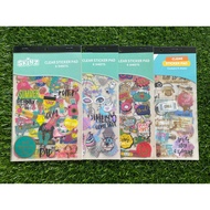 SKINZ 6pg Foil Clear Sticker book