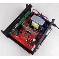 MERAH (PCB Red)Kerndy 298A Bluetooth Audio Karaoke Amplifier Home Theater FM Radio 300W+300W