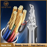 [Katharina_x] Wire Tool Hand Tool Wire Pliers Tool for Splitting Cutting Crimping