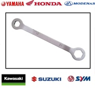 #FANTASY#SPANNER Spanar Spana Spanar SAFETY WHEEL TEBAL Valve Cap Lock 17mm x 24mm  Engine Block Loc