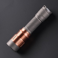 Convoy T6 SFT40 SFT-25R 519A copper head glossy stonewash Ti AA 14500 flashlight