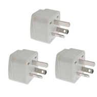 Australian/China/New Zealand Travel Adapter IEC Type I Plug US/EU/UK/Swiss/Italy/Japan To AU 3 Pin P