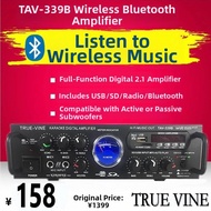 Home Use 7-Channel Amplifier 7.1 Channel High Power Karaoke Amplifier Digital Coaxial Bluetooth Ampl