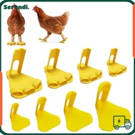 SERENDI 4pcs Chicken Leg Splint, Ightweight Adjustable Duck Leg Splint, Professional Durablel Reusab