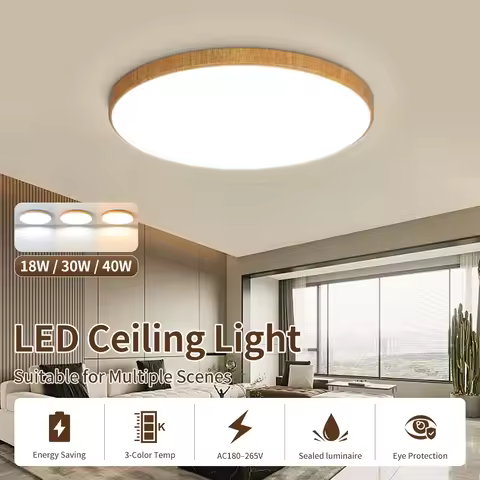 220V Led Ceiling Lights Led Ceiling Lamp 18W/30W/40W/50W Lighting for Living Room Led Lights Fixture