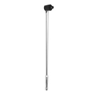 1Piece 24 Inch Long 1/2 Inch Breaker Bar Socket Driver 180 Degree Flex With Spring-Loaded Ball Beari
