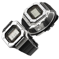 SDZ modification kit Metal Case Strap for DW5600 GW-B5600 rubber Watch Band metal Bezel mod Bracelet