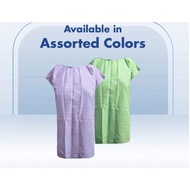 (Rsa-J) Comfortable Cotton Patient Gown - Washable Hospital Gown for Men and Women - Unisex Design