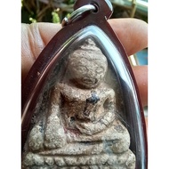 พระหลวงพ่อโต วัดบางกระทิง พิมพ์ใหญ่จัมโบ้ กรุทัพข้าว เนื้อผงพุทธคุณ ลงรักเก่าพระแท้ดูง่าย sp1