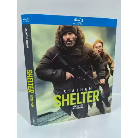 Blu-ray Disc Shelter Starring Jason Statham Action Movie Unopened Box New Sealed