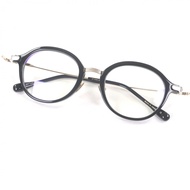 狀況極佳 □ DITA DTX451-A-01 STATESIDE-FOUR Boston 鏡框眼鏡，黑色和粉金色，尺寸 49□21-145，帶盒子和眼鏡盒，日本製造，男士。