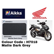 Aikka Honda H7018 Matte Dark Grey | Honda Motorcycle | Spray Motorcycle/Cat Motorsikal 2K | 250ml-10