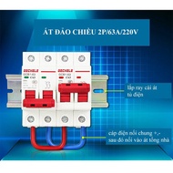 Át đảo chiều 2P 63A-cb đảo chiều aptomat đảo chiều GECHELE