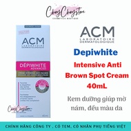 (Tem Cty) Kem giảm nám ACM Depiwhite Advanced Intensive Anti Brown Spot Cream 40mL hỗ trợ giảm nám