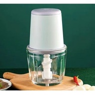 其他品牌 - 【600ml】輔食碎肉攪拌器 - 白 多功能電動絞肉機 嬰兒輔食機 食物處理器 攪肉 絞肉 壓碎 蒜蓉器 切辣椒碎 攪碎器 切碎粒