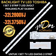 TOSHIBA 32 INCH LED TV BACKLIGHT 32L2800VJ-32L3750VJ TOSHIBA 32 INCH TV BACKLIGHT