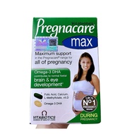 [Imported, Extra stamp]Pregnacare Max Vitabiotics Pregnancy Vitamins 84 Tablets
