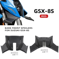 GSX8S Motorcycle Naked Front Spoiler Kit Winglet Aerodynamic Wing Accessories For SUZUKI GSX-8S GSX 