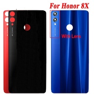 For Honor 8X Back Cover Rear Housing Door Case Battery Cover Replacement Parts Huawei View 10 Lite back Cover