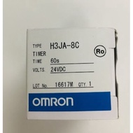 OMRON H3JA-8C DC24 60S BY OKX Timer, DPDT