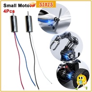 SIXIS 4pcs Drone Foam Quadcopter Motor, Alloy 612 Remote Control Aircraft Motor,  Small 6*12mm Elect