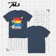 Ejen Ali Movie 2 Tshirt 4 Characters Print for Adult and Kids Unisex Women Men Boys Girls Tshirt Siz