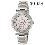 Titan Women's Purple Swarovski Crystal Watch 9965SM01