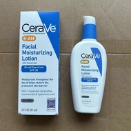 CeraVe Moisturizing Lotion 89ML (AM/PM Use) - Fragrance-Free Daily Hydration with Ceramides & Hyalu