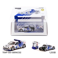 T64P-001-86RAC02-Tarmac Works 1/64 Ford RS200 Lombard RAC Rally 1986