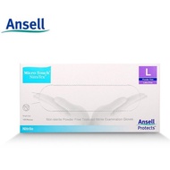 Ansell Ansell 447X Disposable Blue Nitrile Powder-Free Rubber Gloves Laboratory Gloves Wholesale