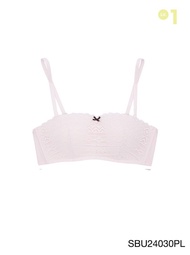Sabina Pretty Perfect Level 1 เสื้อชั้นใน เกาะอก ไร้โครง รหัส SBU24030