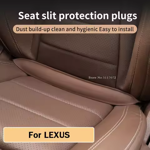 Plug-In Car Seat Gap Filler Elastic EVA Car Seat Crevice Filling Strip Blocker Prevent Dropping For 