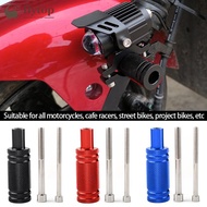 FLYTOP 1PC Adjustable Motorcycle Headlight Mount Holder Fender Bracket Post Support Base Fog Light M