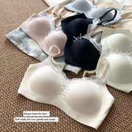 Underwear Women Little Cute MIIU Series Pure Desire Lace Seamless Underwear Women Thin Small Breasts