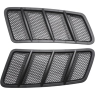 Front Hood Vent Air Grille Cover Compatible with Mercedes-Benz 2013-2015 GL350 GL450 GL550 GL63 AMG 