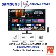 SAMSUNG LS43DM702UEXXS 43" SMART MONITOR M7 (43" VA UHD / 4MS / 60Hz / HD MI + TYPE-C)