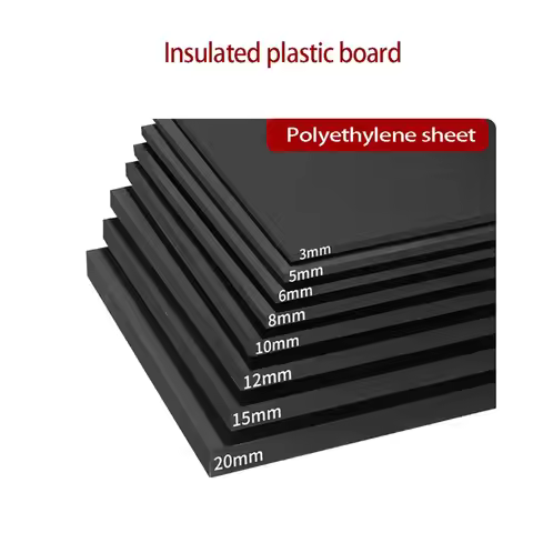 HDPE Black Plastic Board Polyethylene Block Corrosion Resistant Wear-Resistant Insulation Board Eco 