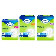 TENA Value Adult Tape Diapers / M10, L8 & XL8