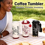 TERMOS Souvenir Tumbler Bottle 530ml Coffee Mug Portable Tumbler Stainless Steel Cup Coffee Tumbler 