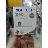 RIGHTEST GS700 TEST STRIPS 25PCS
