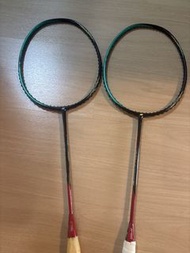 Yonex astrox 88s 3ug5 羽毛球拍x2
