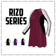 SyuActive RIZQ Series Baju Sukan Wanita Muslimah Sejuk Cepat Kering | Ironless | Baju Sukan Renang |