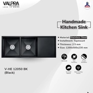 BAK CUCI PIRING 2 LUBANG SAYAP VAPRA 12050/KICHEN SINK VALPRA 12050