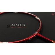 Apacs Edge Saber 10 Maroon(MAX 38LBS) Badminton Racket ORIGINAL