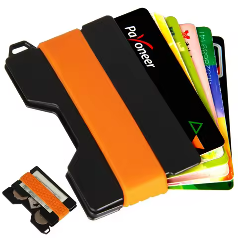 Slim Wallet - Minimalist Ultralight Polycarbonate Money Clip